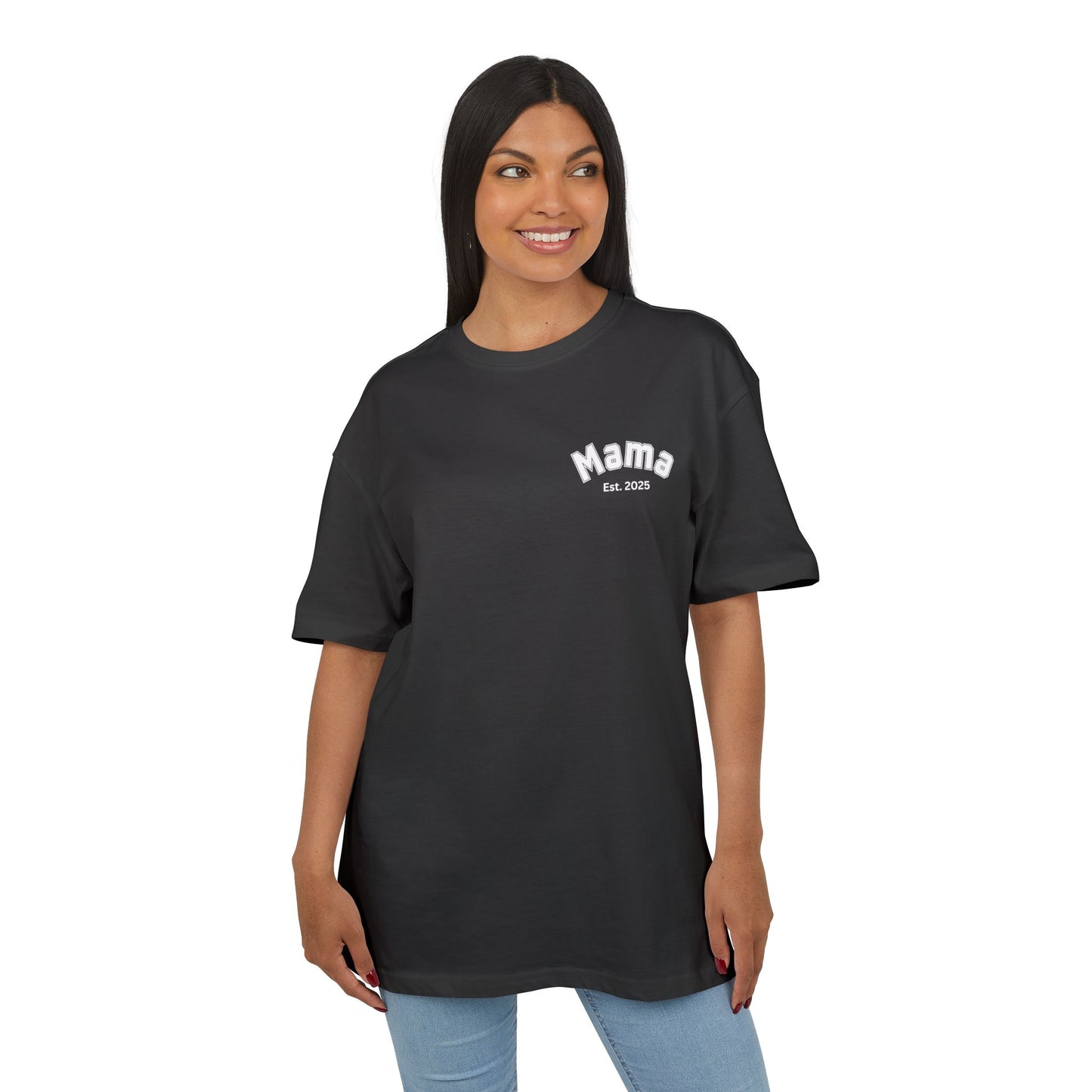 Oversized Partner T-Shirts zur Schwangerschafts- verkündung