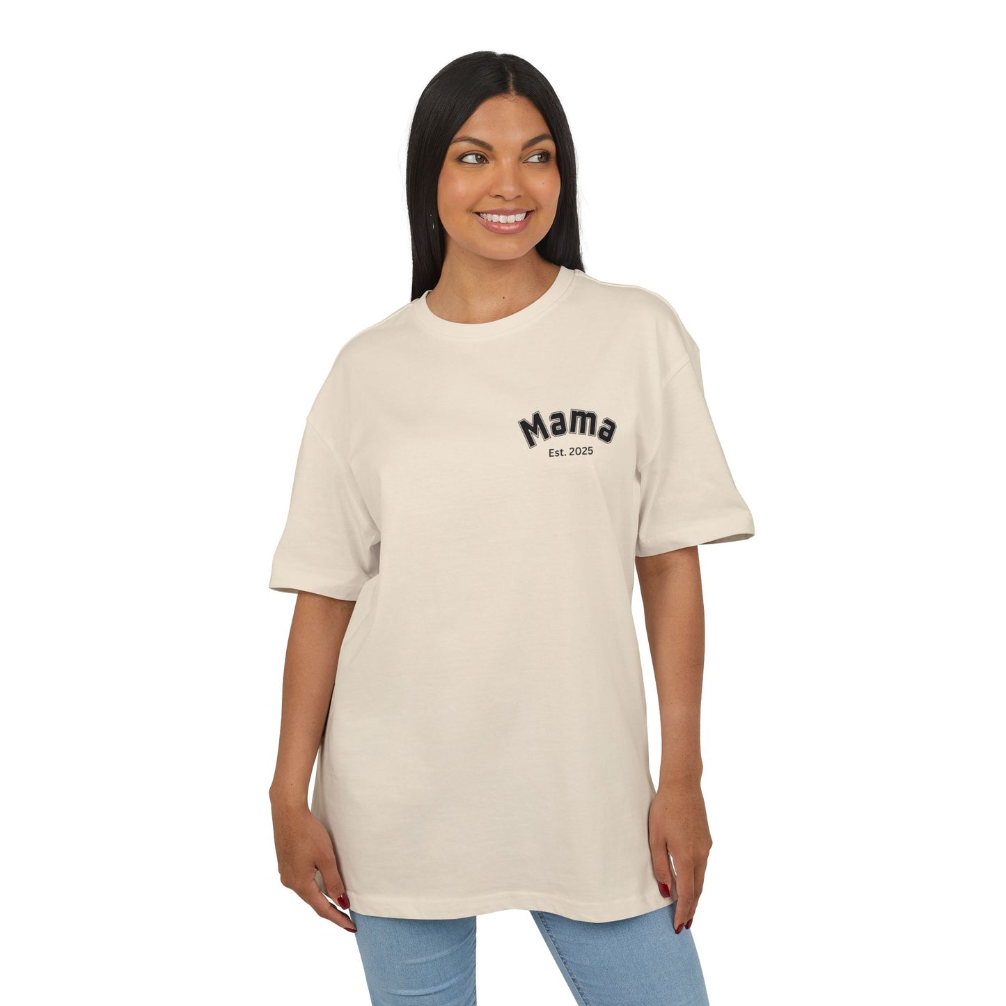 Oversized Partner T-Shirts zur Schwangerschafts- verkündung