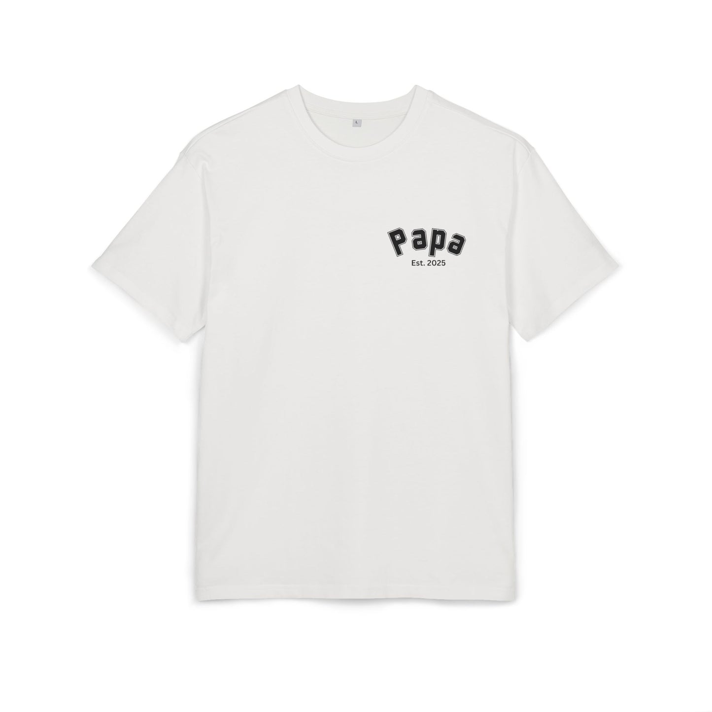 Oversized Partner T-Shirts zur Schwangerschafts- verkündung