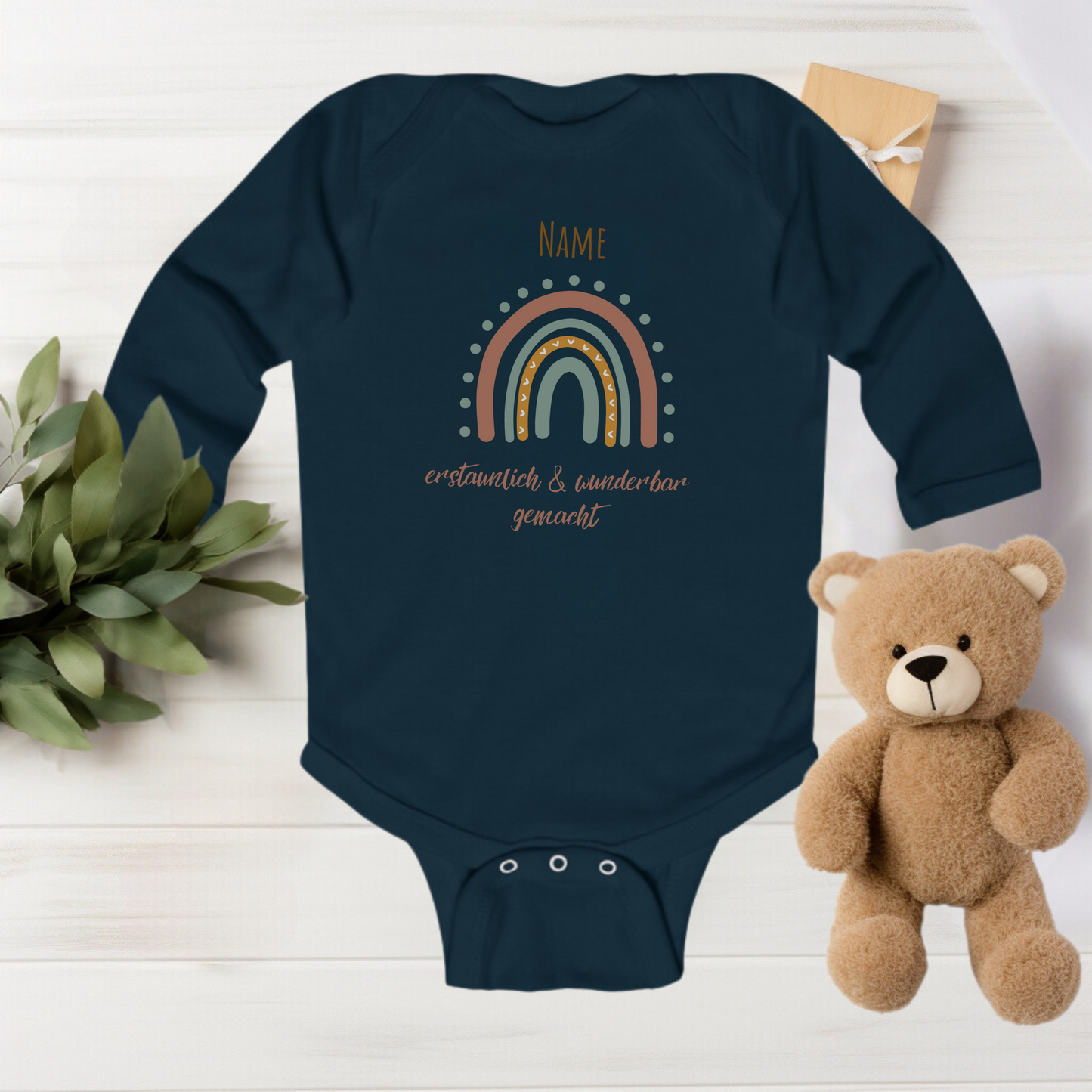 Baby Body personalisiert - answered prayer