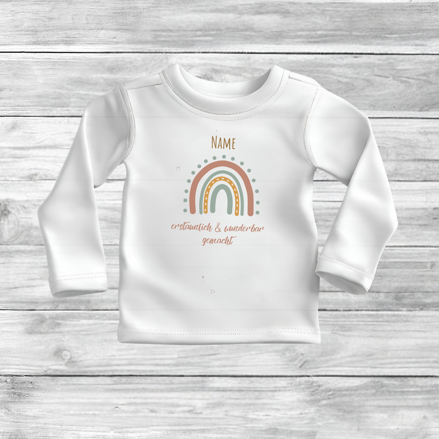 Baby Body personalisiert - answered prayer