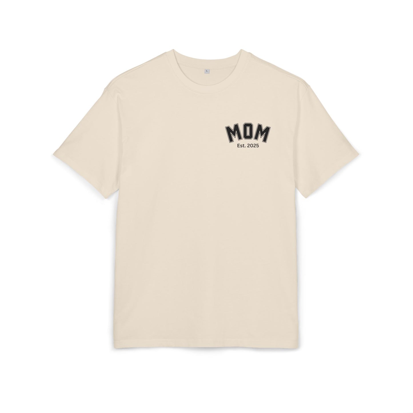 Oversized Partner T-Shirts zur Schwangerschafts- verkündung