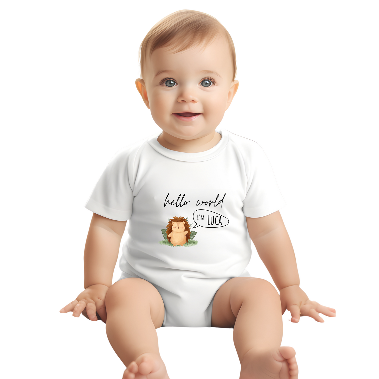 Baby Body personalisiert mit dem Namen