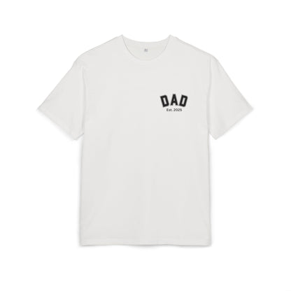 Oversized Partner T-Shirts zur Schwangerschafts- verkündung Dad