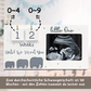 Baby Ultraschallbilder Fotorahmen mit Countdown - personalisierbar