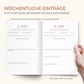 Schwangerschafts- tagebuch in DIN A5 hochwertiges Tagebuch für deine Schwangerschaft