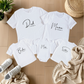 Partnershirts zur Schwangerschaftsverkündung - passend zum Familienshooting