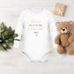 personalisiertes Baby Body Patentante fragen, um den Patenonkel oder die Patentante zu fragen: willst du meine Patentante sein?