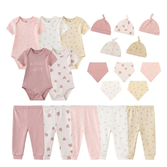 Babyset für die Erstausstattung I 20 Teile I inkl. Halstuch mit Namen