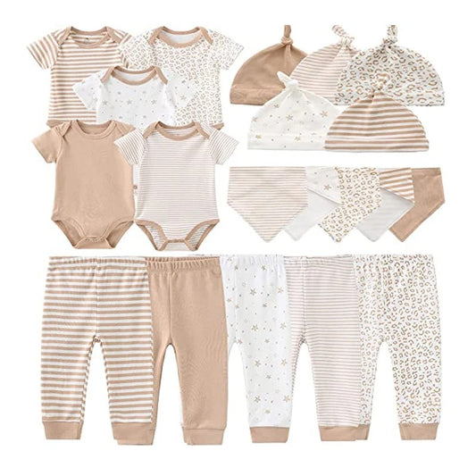 Babyset für die Erstausstattung I 20 Teile I inkl. Halstuch mit Namen